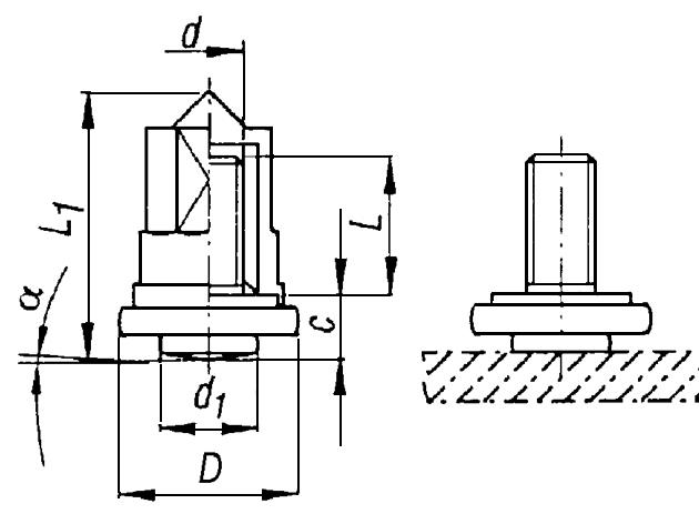 d1 = M6 (závit); D = 14 (mm); L = 12,0 (mm); 